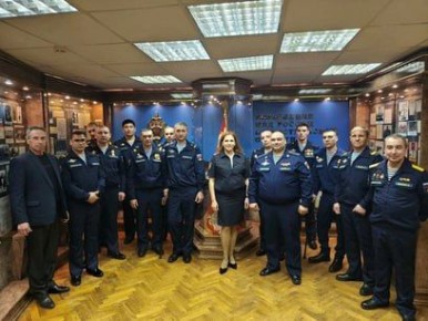 Участники СВО, проходящие лечение и реабилитацию в Костроме посетили музей истории костромской милиции и полиции