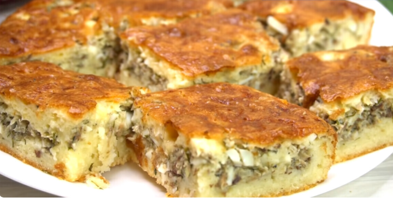 Рыбный манник: идеальный пирог с возможностью замены начинки