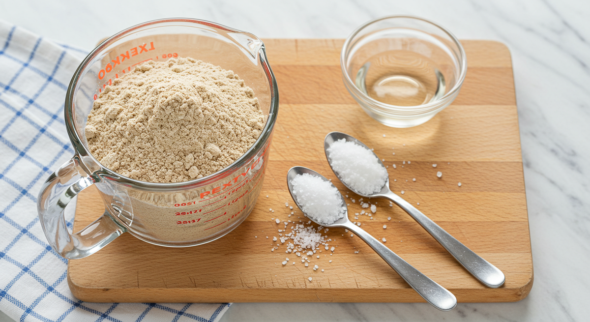 Пухлые ржаные лепешки на кефире: быстро и вкусно