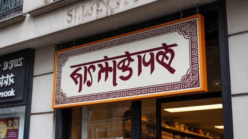 Новые правила: в России ограничат использование иностранных слов на вывесках