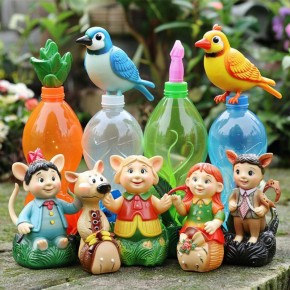 Преобразите сад: как создать фигурки из пластиковых бутылок