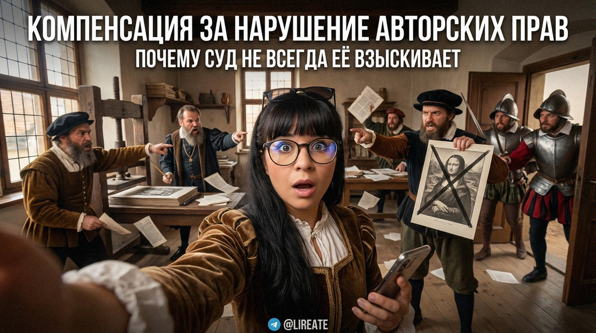 Компенсация за авторские права: риски, сложности и защита