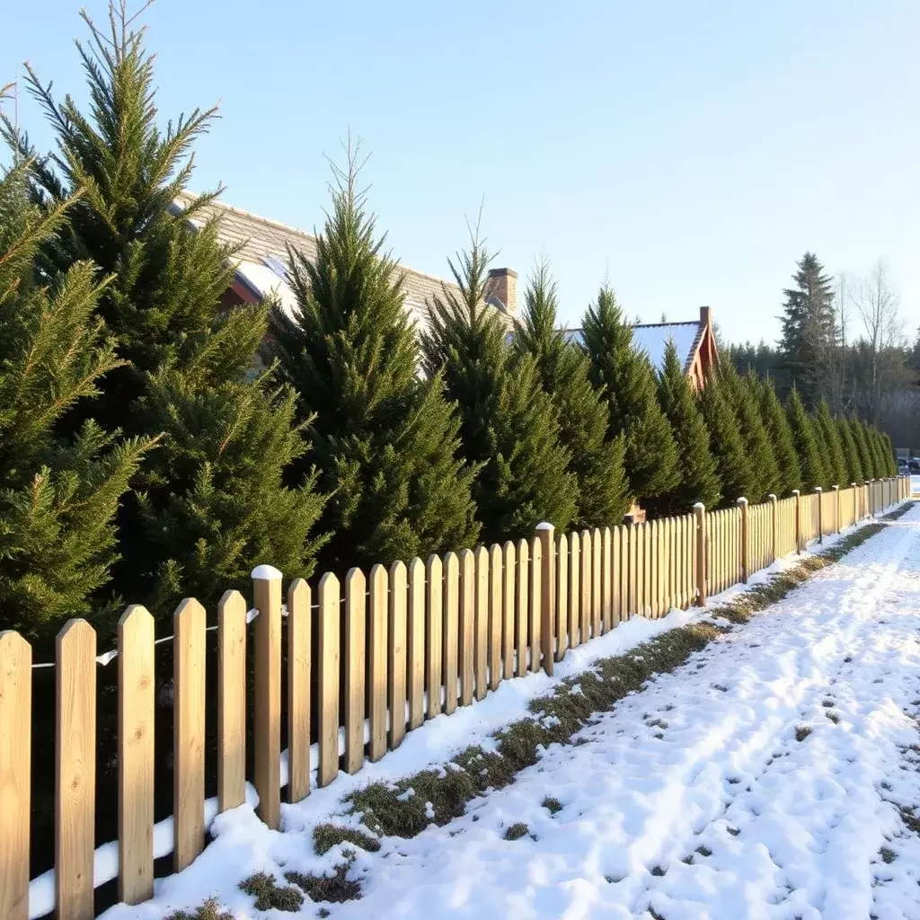 Как создать живую изгородь из елей: секреты и советы для дачников