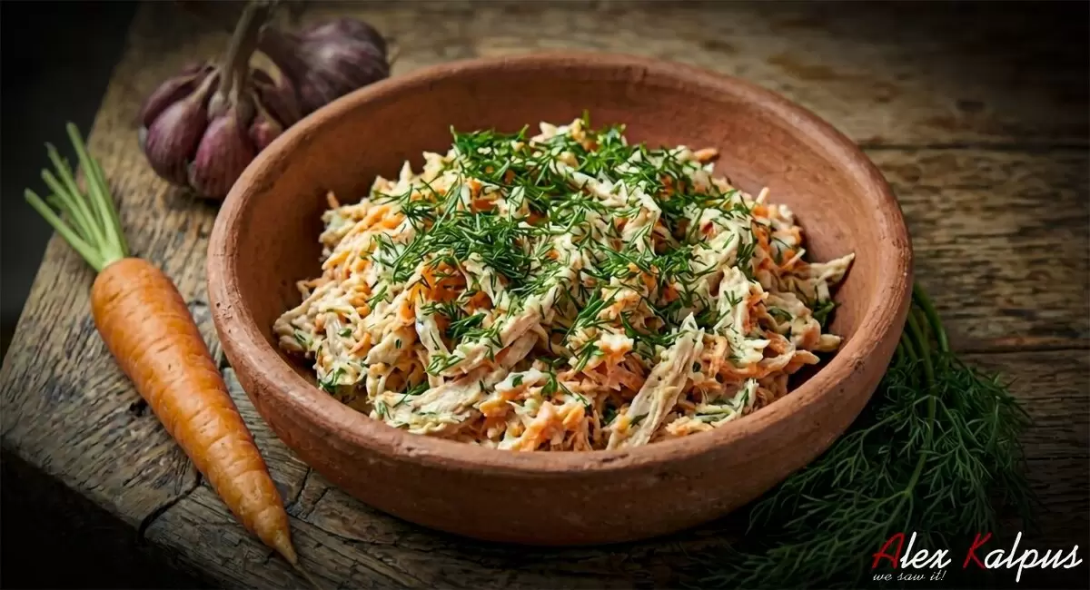 Грузинский куриный салат: легкость в каждой порции