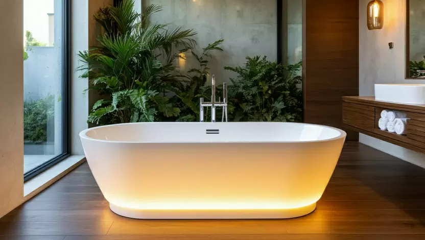 Секреты безупречной чистоты акриловой ванны