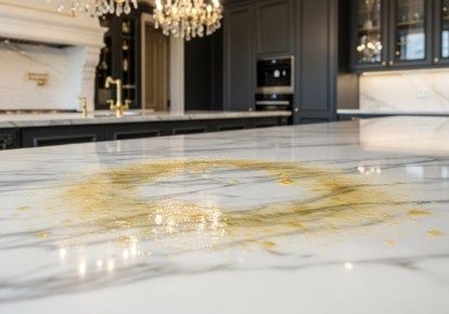 Как вернуть гранитной столешнице первоначальный вид: эффективные методы борьбы с жирными пятнами