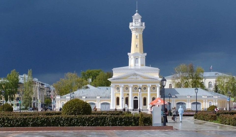 В Костроме и местами по области ожидаются грозы и дожди
