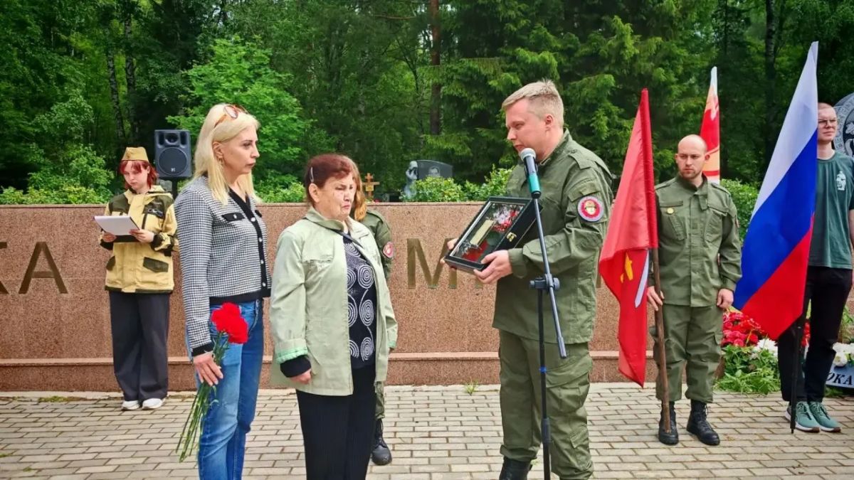 Еще один солдат Великой Отечественной войны вернулся домой Еще один солдат Великой Отечественной войны вернулся домой