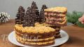 Новый год с изысканным тортом: украсьте свой стол яркими елочками