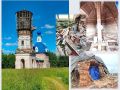ЗАГАДОЧНЫЙ ЧЕЛОВЕК ВОССТАНАВЛИВАЕТ СТАРИННУЮ КОСТРОМСКУЮ ЦЕРКОВЬ