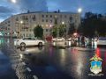 Сотрудники полиции проводят проверку по факту ДТП с участием несовершеннолетнего