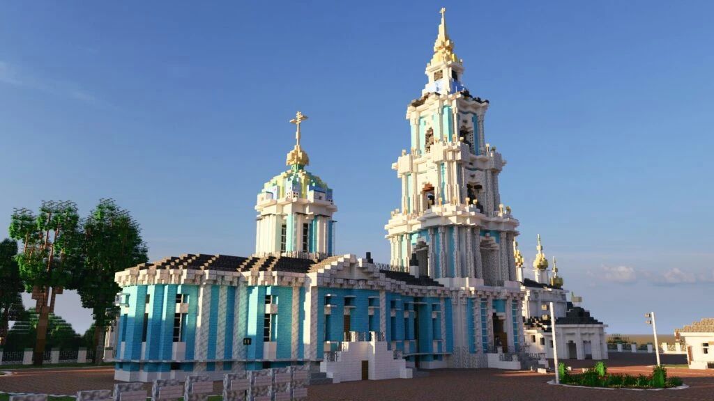 НА ПРОСТОРАХ «МАЙНКРАФТ» ТЕПЕРЬ ЕСТЬ КОСТРОМСКОЙ КРЕМЛЬ