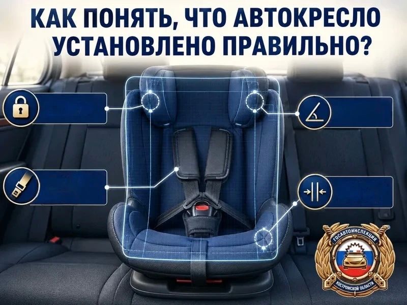 Вторая публикация недели про перевозку детей