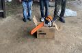 Полицейские раскрыли кражу бензопилы из гаража предприятия