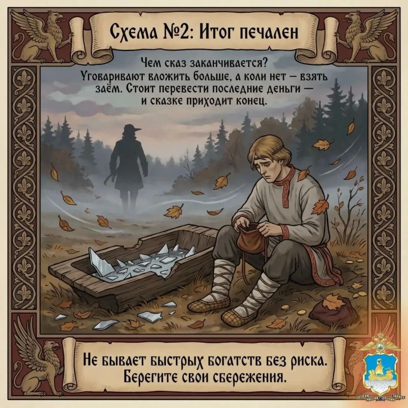 Мошенники сегодня — словно герои старых сказок: сулят чудо, а в итоге оставляют ни с чем Мошенники сегодня — словно герои старых сказок: сулят чудо, а в итоге оставляют ни с чем