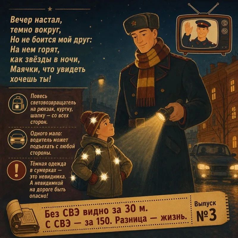 Дядя Стёпа снова на посту — и он пришёл с важными советами! Дядя Стёпа снова на посту — и он пришёл с важными советами!