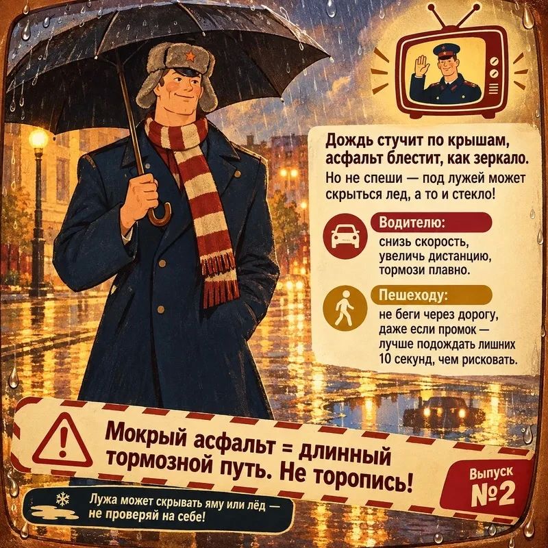 Дядя Стёпа снова на посту — и он пришёл с важными советами! Дядя Стёпа снова на посту — и он пришёл с важными советами!