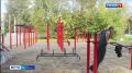 В Костроме продолжается строительство «умной спортплощадки» на улице Депутатской