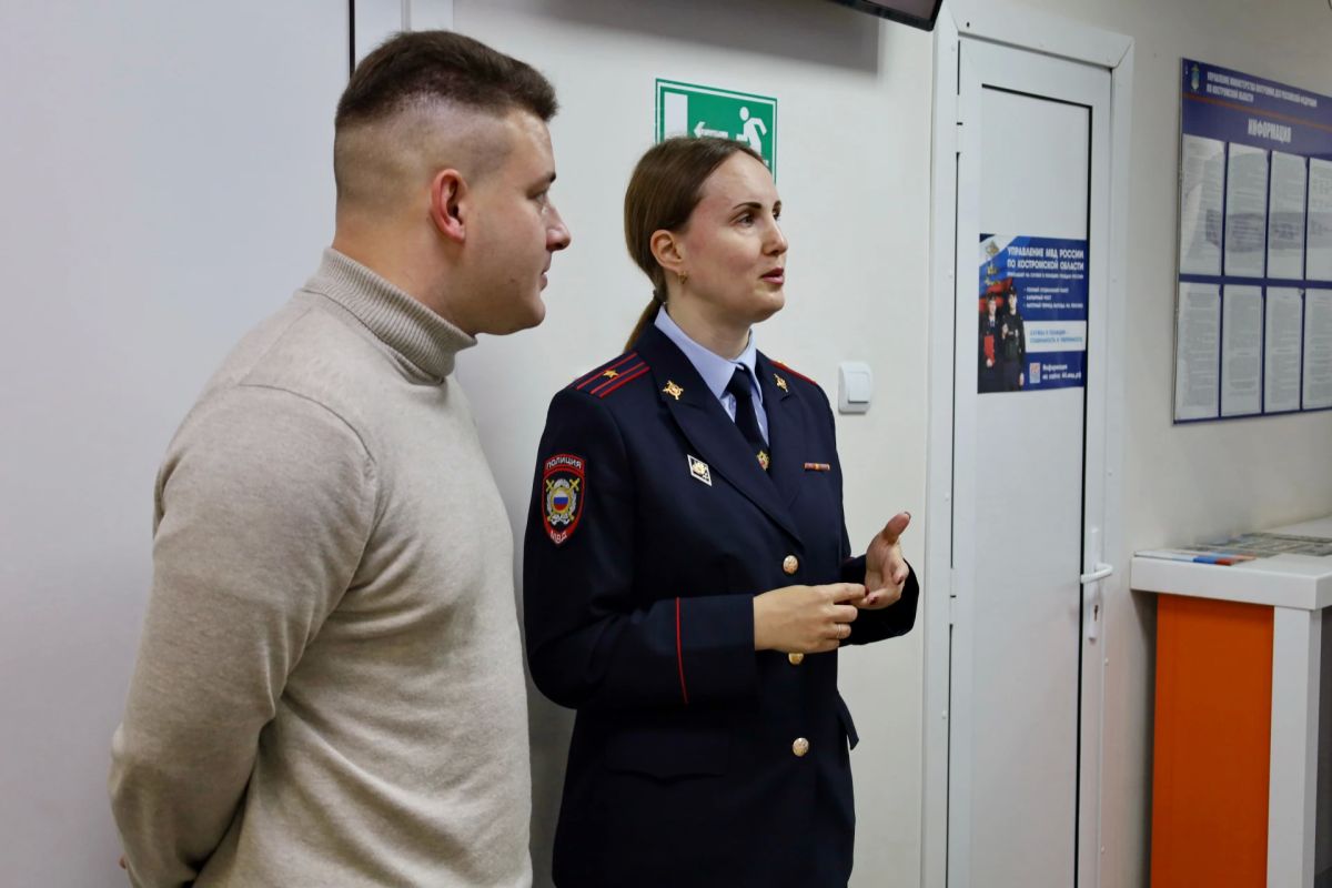 Представитель Общественного совета при УМВД России по Костромской области оценил работу управления по вопросам миграции